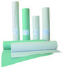 Papier krepový na operačné stoly zelený 50 cm x 50 m - Papier na vyšetrovacie stoly perforovaný biely 60 cm x 50 m | T-Office