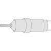 Návlek na ultrazvukovú sondu sterilný 15cm x 236cm - Izotermická prikrývka striebro/striebro 140x220 cm | T-Office