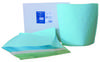 Kryt opierky hlavy dvojvrstvý, modrý, 28 x 30 cm (250 ks) - Papier krepový na operačné stoly biely 50 cm x 50 m | T-Office