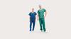 Nohavice operačné Extra Comfort modré veľ. XXXL so šnúrkou - Oblečenie operačné Basic, modré (nohavice a košeľa) veľ. S | PharmaGroup
