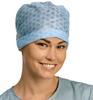 Čiapka operačná Extra Chic zaväzovanie vzadu, modrá - Čiapka chirurgická  s gumičkou, biela s ružovými kvetmi (100 ks/bal.) | T-Office