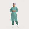 Plášť návštevnícky nesterilný veľ. L (28 g/m2) - zelený - Plášť chirurgický z netkanej textílie SMMMS, sterilný veľ. L (tmavomodrý) | T-Office