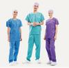 Nohavice operačné Basic zelená veľ. S - Košeľa operačná Extra Comfort fialová veľ. M | T-Office