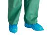 Návleky na obuv, modré, 36 x 15 cm - Návlek na obuv jednorázový CPE ECO, zelený | T-Office
