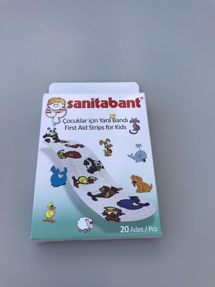 Rýchloobväz PE s detským motívom Sanitabant (20 ks/krab.)